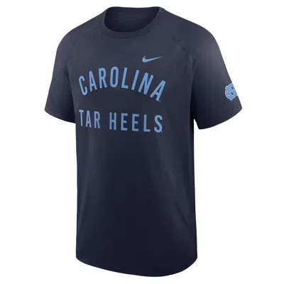 Jordan North Carolina Premium Performance Nike Men's Dri-fit College T-shirt In Blue