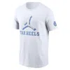 Jordan North Carolina Primetime Campus 2-hit Swoosh Nike Men's College T-shirt In White