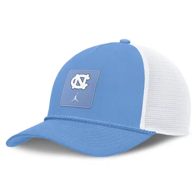 Jordan North Carolina Sideline Gameday Rope  Brand College Trucker Adjustable Hat In Multi