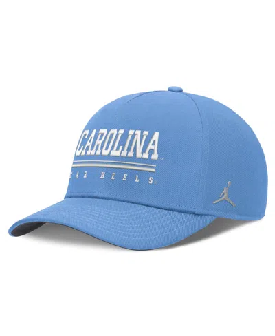Jordan North Carolina Tar Heels Rise Adjustable Baseball Cap In Carolina Blue