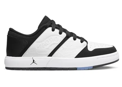 Pre-owned Jordan Nu Retro 1 Low Sneakers In White/black In Multi