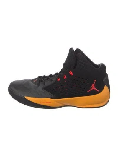 Pre-owned Jordan Nubuck Sneakers In Black