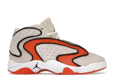 Pre-owned Jordan Og (women's) Sneakers In Coconut Milk/white/orange