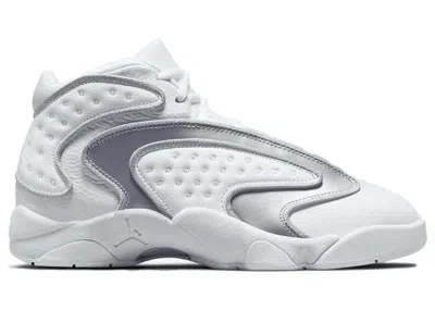 Pre-owned Jordan Og (women's) Sneakers In White/metallic Silver In Multi