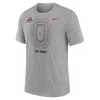 Jordan Ohio State Buckeyes Local Campus Time Honored Tradition  Men's College T-shirt In Grey