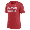 Jordan Oklahoma Campus Collegiate Block Nike Men's College T-shirt In Red