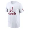 Jordan Oklahoma Primetime Campus 2-hit Swoosh Nike Men's College T-shirt In Gray