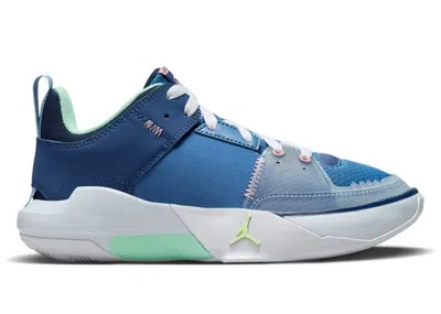 Pre-owned Jordan One Take 5 Sneakers In Stone Blue/mystic Navy/midnight Navy