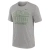 Jordan Oregon Ducks Local Campus Time Honored Tradition  Men's College T-shirt In Grey