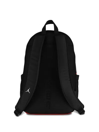 Jordan Kids' Panelled Logo-detail Backpack In Black