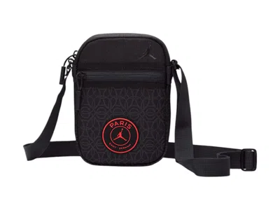 Pre-owned Jordan Paris Saint Germain Festival 1l Bag In Off Noir