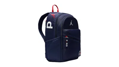 Pre-owned Jordan Paris Saintgermain Backpack In Midnight Navy Blue