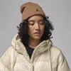 Jordan Peak Essential Beanie In Brown