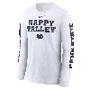 Jordan Penn State Nittany Lions Local Spirit Slogan  Men's College Long-sleeve T-shirt In White