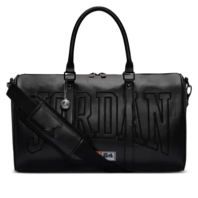Jordan Perforated Duffel (25l) In Black