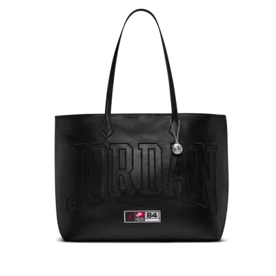 Jordan Perforated Tote Bag (30.5l) In Black