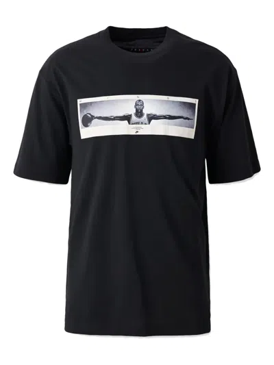 Jordan Photo-print T-shirt In Black