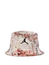 Jordan Playground Apex Bucket Hat In Brown