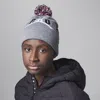 Jordan Pom Beanie Set Big Kids 2-piece Set In Grey