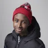 Jordan Pom Beanie Set Big Kids 2-piece Set In Red