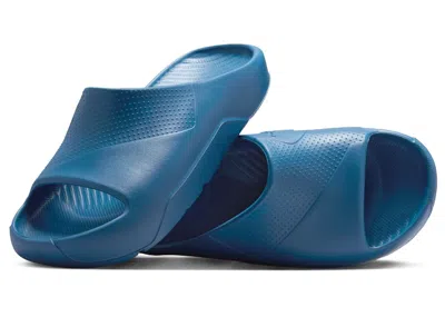 Pre-owned Jordan Post Slide Sneakers In Industrial Blue
