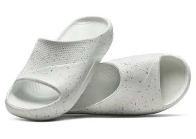 Pre-owned Jordan Post Slide Sneakers In Light Silver/mica Green