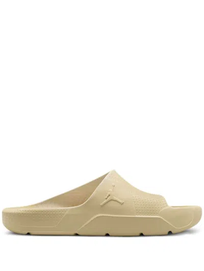 Jordan Post "team Gold" Slides In Neutrals