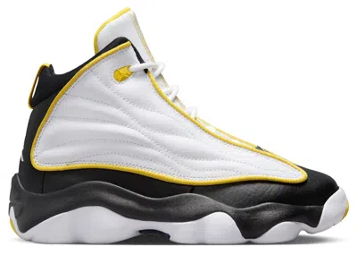 Pre-owned Jordan Pro Strong Sneakers In White/black/tour Yellow