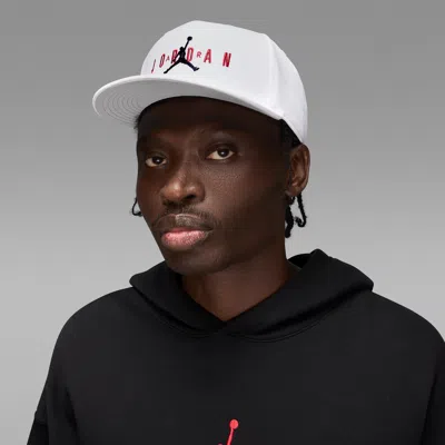 Jordan Pro Structured Hat In White