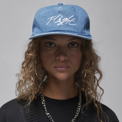 Jordan Pro Unstructured 5-panel Hat In Blue