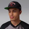 Jordan Pro Unstructured Flat Bill Hat In Black