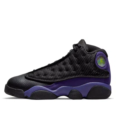 Jordan (ps) Air  13 Retro 'court Purple' In Black