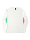 Jordan Rare Air Distressed Long Sleeve Graphic T-shirt In White