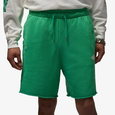 Jordan Rare Air Fleece Shorts In Green