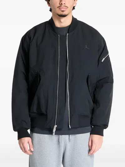 Jordan Renegade Essentials Bomber Jacket In Black