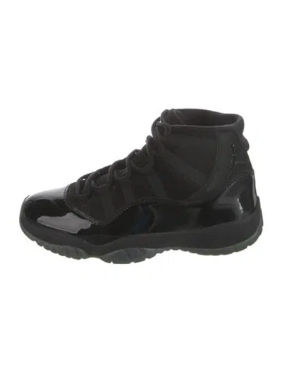 Pre-owned Jordan Retro 11 Cap And Gown Sneakers In Black