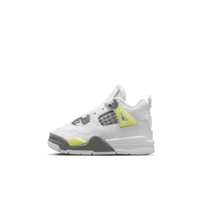 Jordan Retro 4 Baby/toddler Shoes In Multi