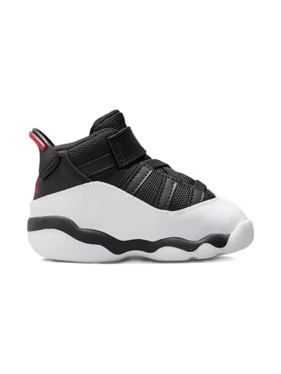 Jordan Babies' Retro 6 Rings Sneakers In Black