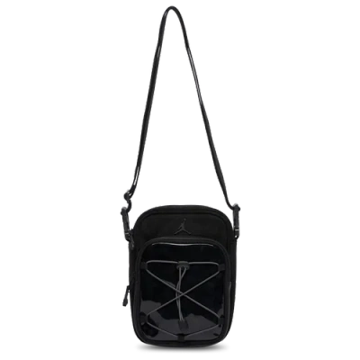 Jordan Retro Festival Bag In Black/suede Black