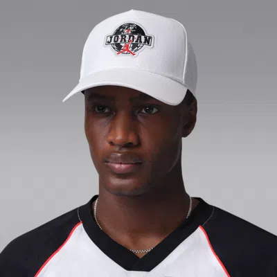 Jordan Rise Structured Cap In White