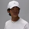 Jordan Rise Structured Metal Jumpman Hat In White