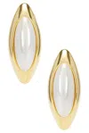 Jordan Road Emmy Earrings In 14k Gold Plated Brass