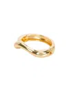 Jordan Road Rowan Bangle Bracelet In 14k Gold Plated Brass