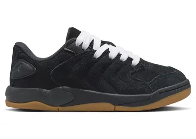Pre-owned Jordan Session Gum Sneakers In Black/gum Light Brown/white In Multi