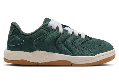 Pre-owned Jordan Session Sneakers In Midnight Green/deep Fir/pale Ivory