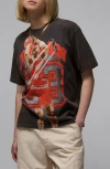Jordan Shooting Threes Graphic T-shirt In Off Noir