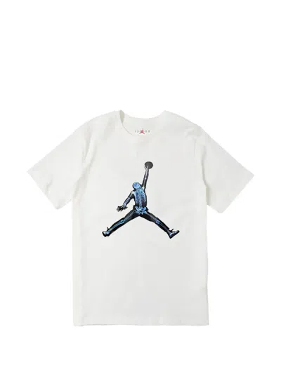 Jordan Short-sleeve Crew T-shirt In White