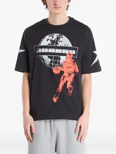 Jordan Short-sleeve T-shirt In Black