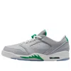 Jordan Sixty Plus Low 'wolf Grey Lucky Green' In Gray