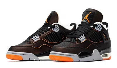 Pre-owned Jordan Size 10, 10.5, 11 Air  4 Retro Starfish W In Orange